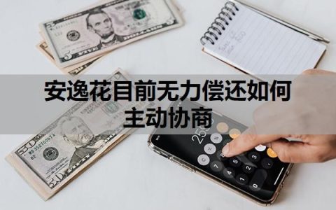 安逸花目前无力偿还如何主动协商？安逸花贷款不还会有什么后果？