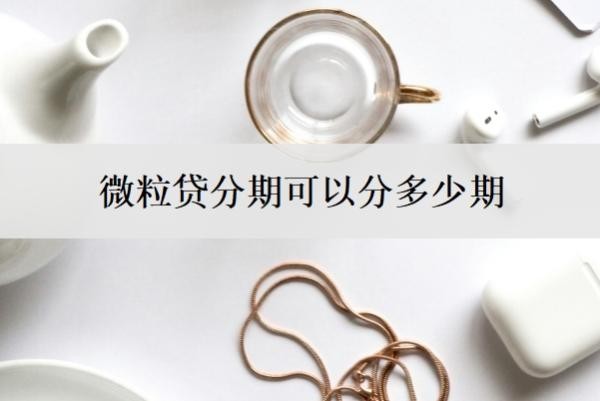 微粒贷分期可以分多少期？可以分60期吗？