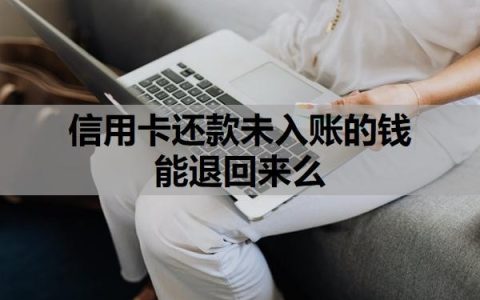 信用卡还款未入账的钱能退回来么？银行政策与处理流程