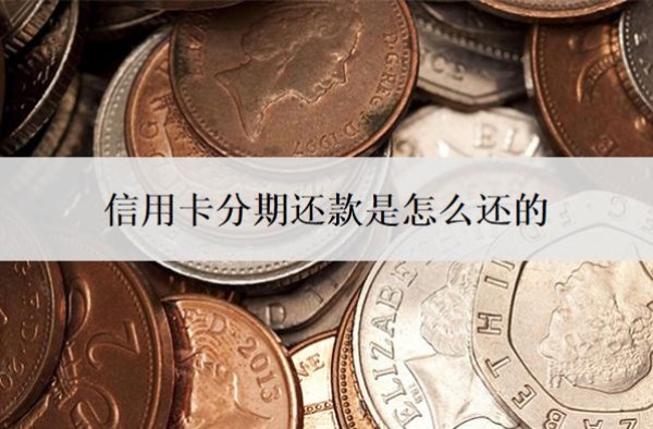 信用卡分期还款是怎么还的?信用卡最低还款的坏处