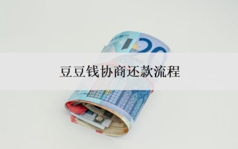 豆豆钱协商还款流程，协商还本金可以吗？