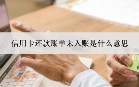 信用卡还款账单未入账是什么意思？未入账会退回吗？
