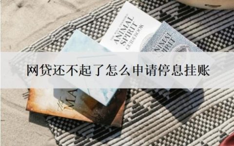 网贷还不起了怎么申请停息挂账？自己协商还是找律师协商？