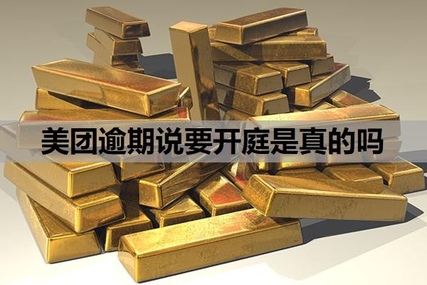 美团逾期说要开庭是真的吗?美团借款可以协商还款吗?