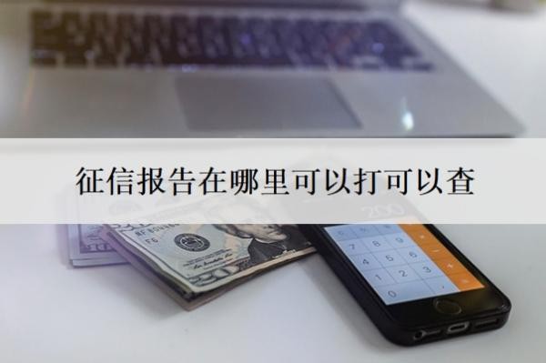 征信报告在哪里可以打可以查?征信几页算花了?