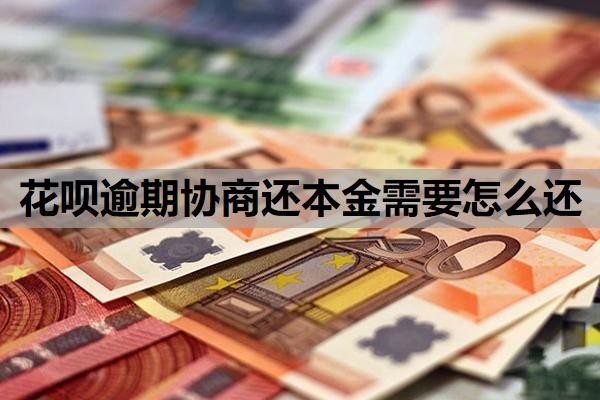 花呗逾期协商还本金需要怎么还？花呗没有按时还款会怎么样？