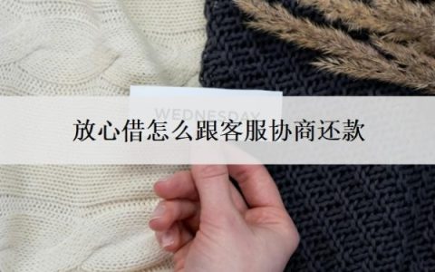 放心借怎么跟客服协商还款？提前还款怎么算利息？