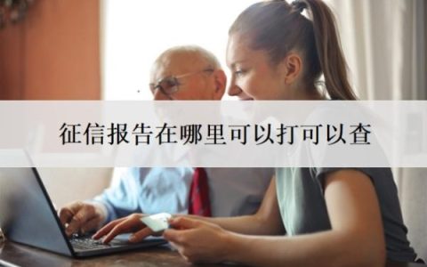 征信报告在哪里可以打可以查？征信几页算花了？