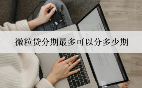 微粒贷分期最多可以分多少期？能减免多少？