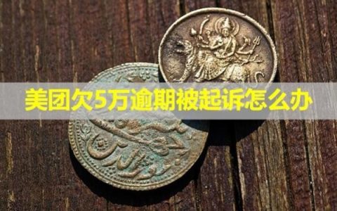 美团欠5万逾期被起诉怎么办？会被强制冻结吗？