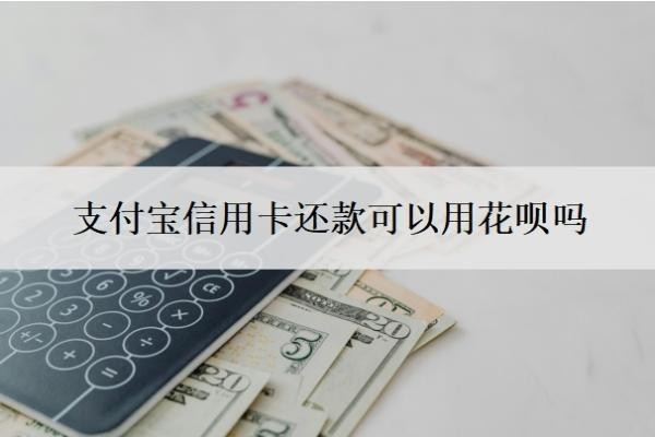 支付宝信用卡还款可以用花呗吗?免费额度怎么用?