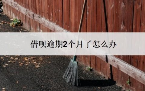 借呗逾期2个月了怎么办？逾期一个月会怎么样？