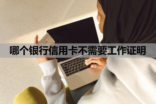 哪个银行信用卡不需要工作证明?浦发银行信用卡好申请吗?