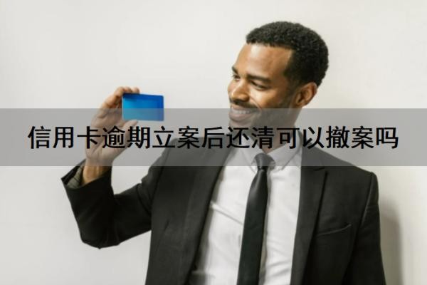 信用卡逾期立案后还清可以撤案吗?信用卡逾期法院立案后多久开庭?