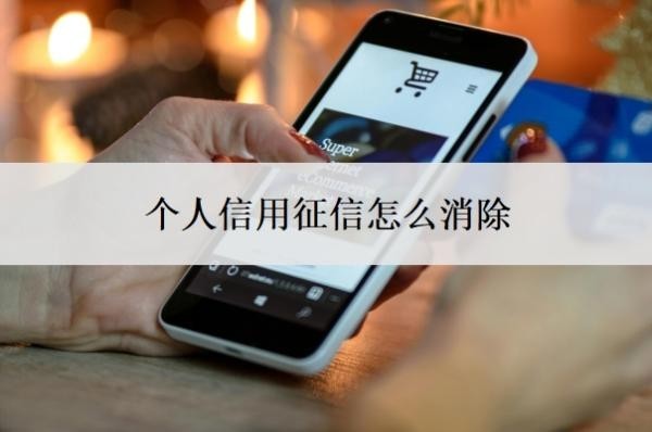 个人信用征信怎么消除?征信能看到网贷记录吗?