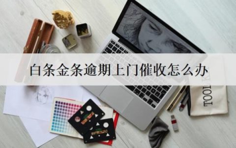白条金条逾期上门催收怎么办？