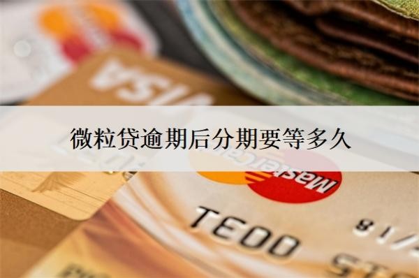 微粒贷逾期后分期要等多久?逾期多久会被要求全额还?