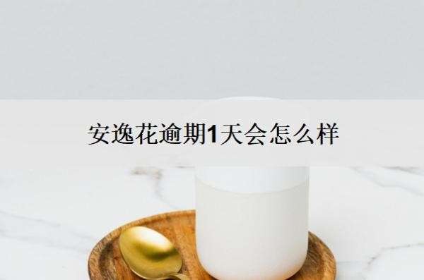 安逸花逾期1天会怎么样?逾期一天还能再借吗?