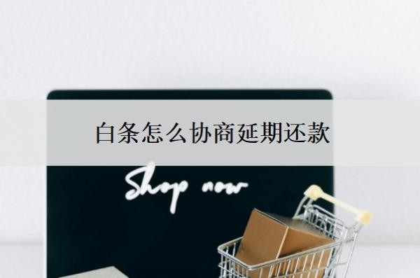 白条怎么协商延期还款?逾期会上门催收吗?