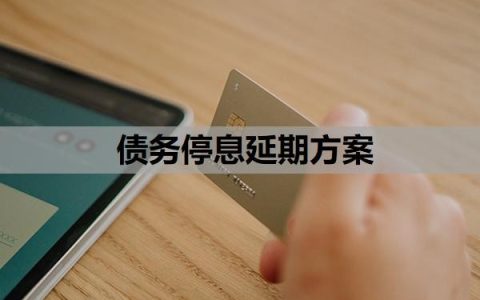 债务停息延期方案有哪些？债务规划延期还款合法吗？