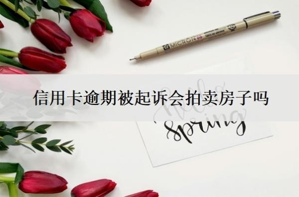 信用卡逾期被起诉会拍卖房子吗?欠款逾期多久会被起诉?
