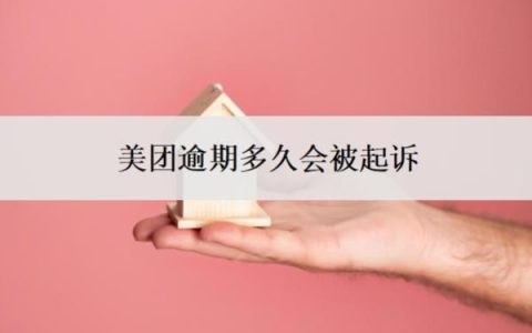 美团逾期多久会被起诉？借8000一年没还了会怎样？