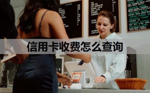 信用卡收费怎么查询？不是本人可以查账单吗？