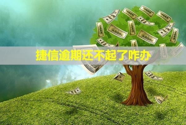 捷信逾期还不起了咋办?会怎么样?