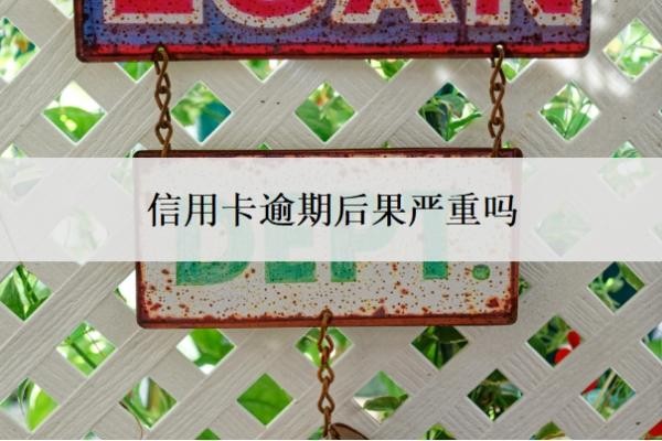信用卡逾期后果严重吗？逾期无力还款最佳处理方法